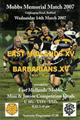 East Midlands Barbarians 2007 memorabilia